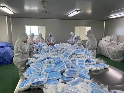 爭(zhēng)分奪秒為防控做后援 空港碩放擴(kuò)產(chǎn)“恒通+深南”口罩及個(gè)人衛(wèi)生用品